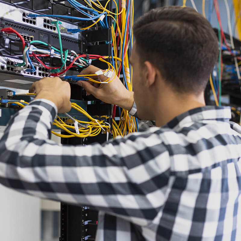 Cabeamento estruturado para rede de informática